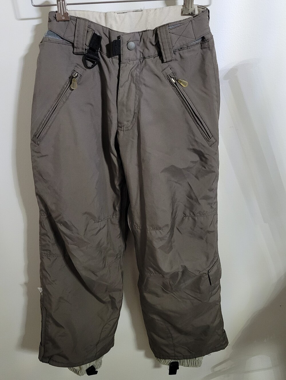 Turbine Boardwear Girl's E408 Brown Snowboard Pants, Size S